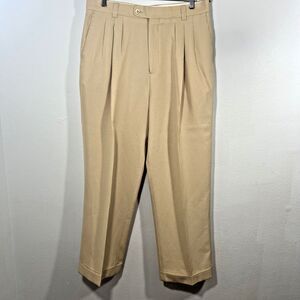 Vtg Smokey Joes Pants Mens 36 Pleated Eclectic Grandpa Wide Leg Baggy Y2K